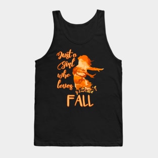 Just a Girl who Loves Fall Tank Top